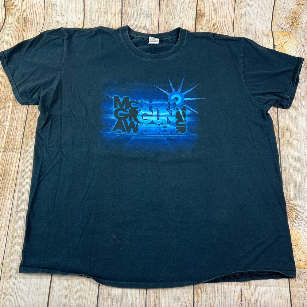 Tim McGraw Shotgun Rider Tour T Shirt Black Size 2XL Country Music